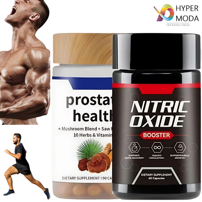 Oxido Nitrico + Prostata - Recupera tu Potencia y Salud Prostática