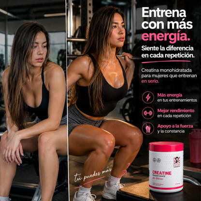 Creatina Old School: Fuerza y definición 🍑