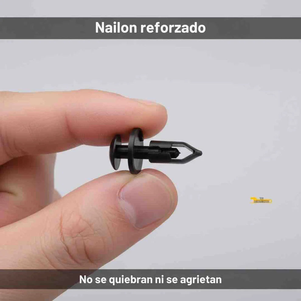 KIT UNIVERSAL DE CLIPS Y GRAPAS AUTOMOTRICES – 725 PIEZAS + HERRAMIENTAS