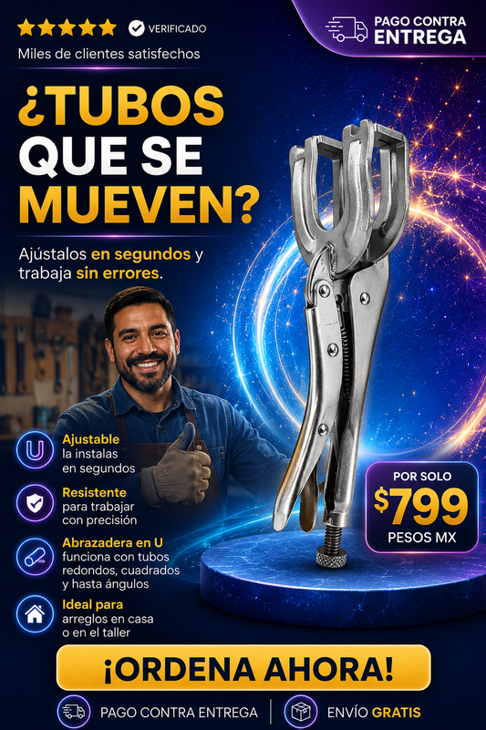 Abrazadera de tubo multifunciona