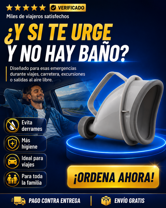 Urinal Portatil para Viajes