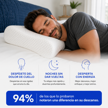 Almohada Cervical: Despierta Con Energía y Sin Dolor