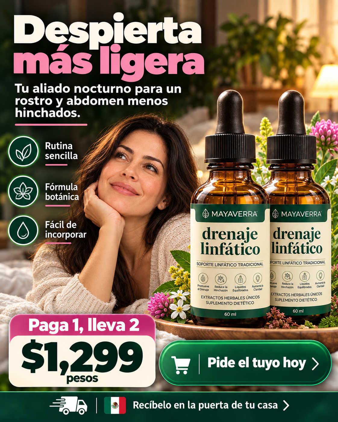 🌿 Mayaverra — Drenaje Linfático en Gotas
