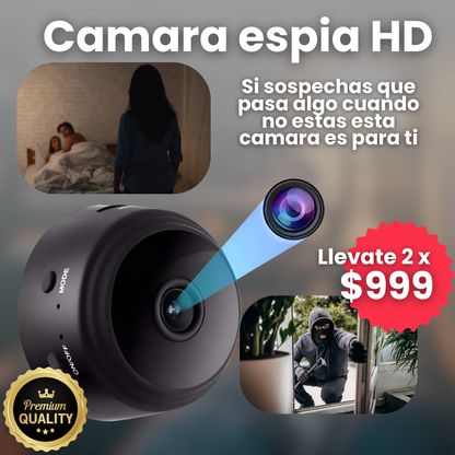 Camara espia HD con sonido- Descubre la Verdad en Menos de 24 Horas