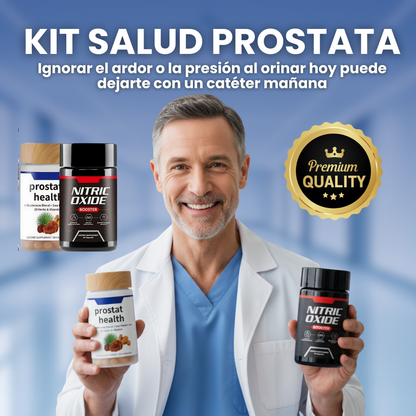 Oxido Nitrico + Prostata - Recupera tu Potencia y Salud Prostática